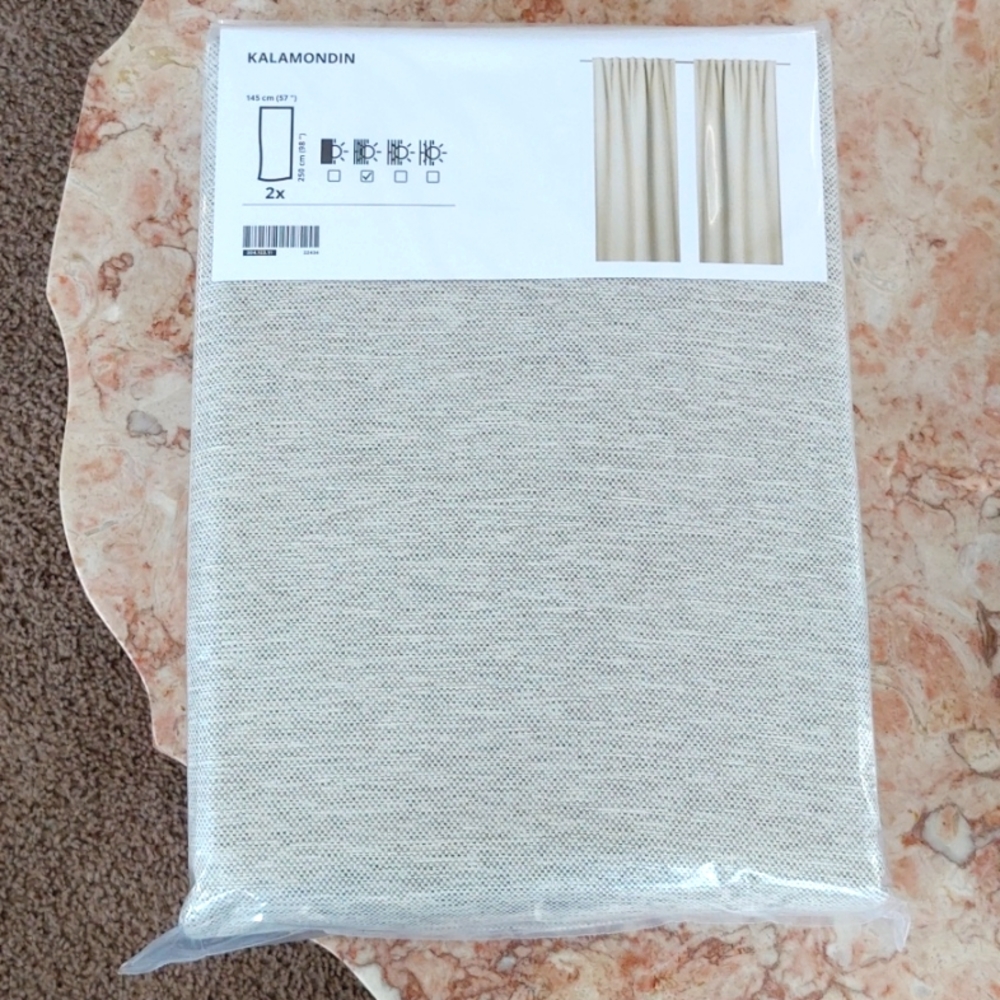 Brand New Ikea Kalamondin Curtains 5-Star Rating